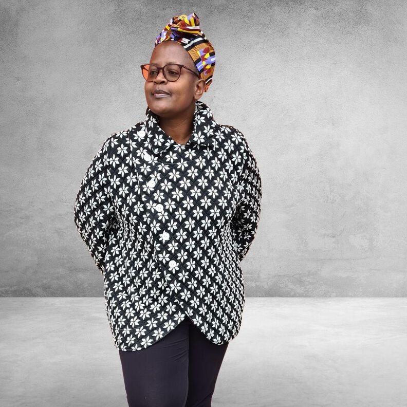 Veste Eliane Taille 34-54 Patron image number 8