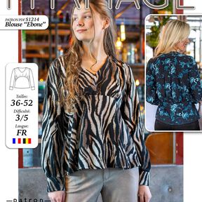 Blouse Ebone Patron de Couture