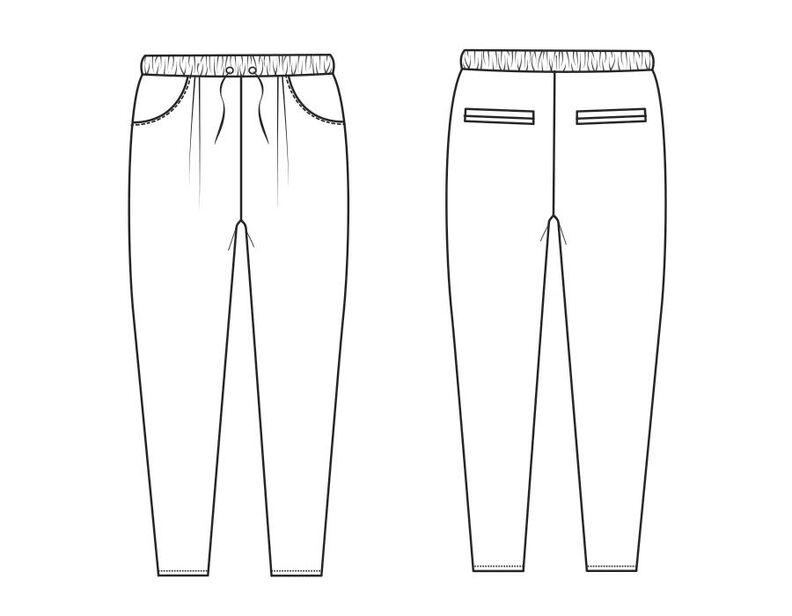 Pantalon ANN Patron de Couture image number 2