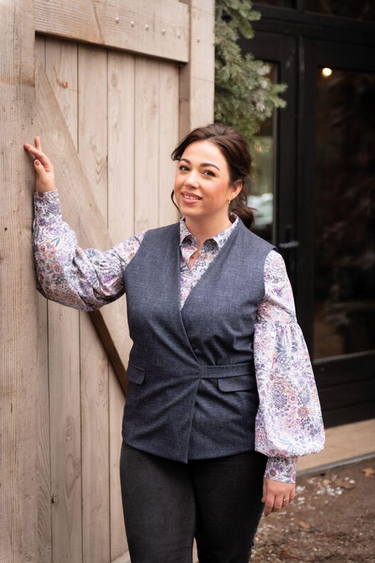 Chemisier Yirka - Poppy meets Pomm&eacute; 25 image number 4