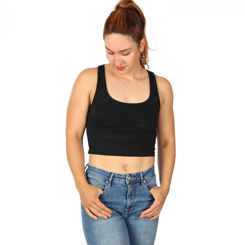 Madame YARA - haut de sport doublé, dos nageur  XS-XXL image number 3