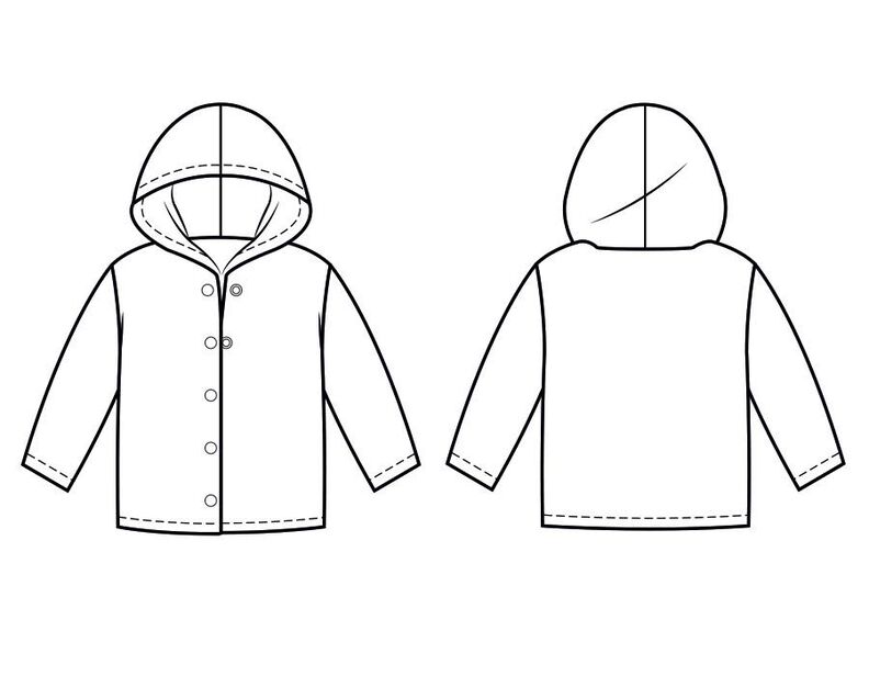 Veste B&eacute;b&eacute;  "Bowie" Patron de Couture  image number 3