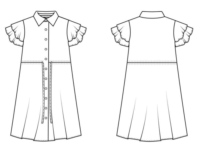 Robe  "Lynde" Patron de Couture  image number 3