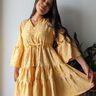 Robe Tonalco | Manches Longues et Cloche | Robe d'Automne thumbnail number 2