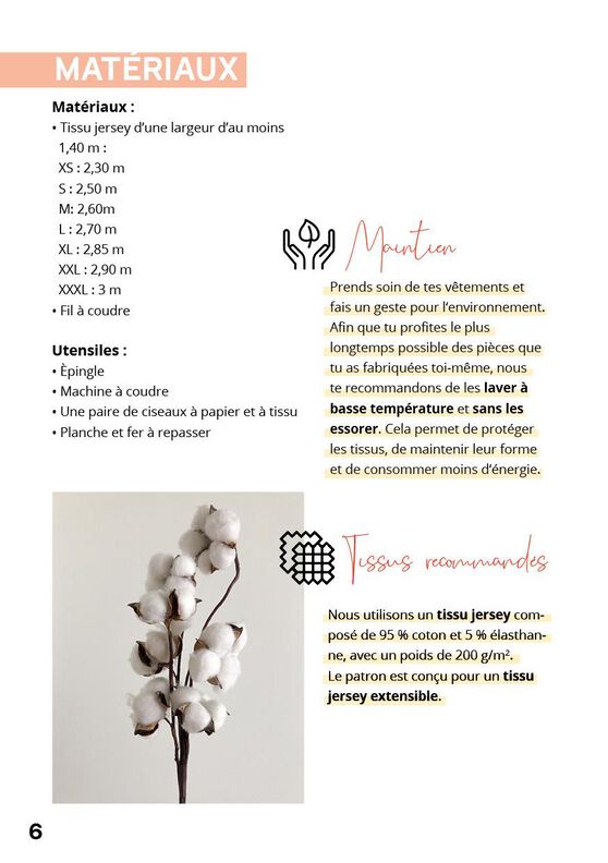 Patron de robe midi en jersey pour femme, elegante image number 6