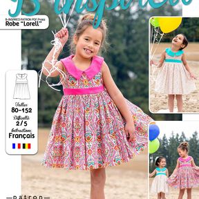Robe enfant LORELL Patron de Couture