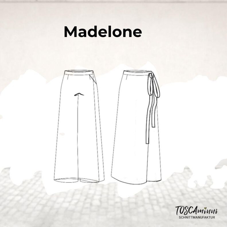 Patron de couture: Pantalon portefeuille Madelone | Culotte image number 6