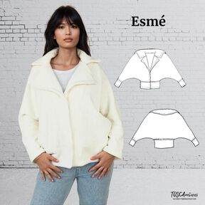 Patron Veste Esmé T. 34-54 patron de couture