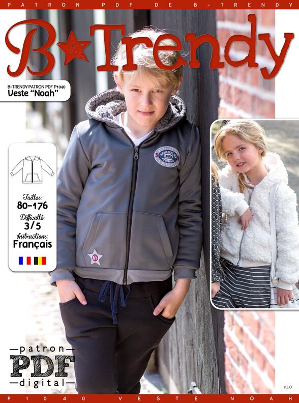 Veste NOAH Patron de Couture image number 2