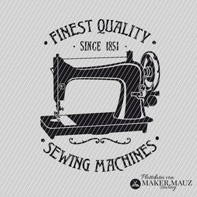 Machine à coudre - fichier traceur 