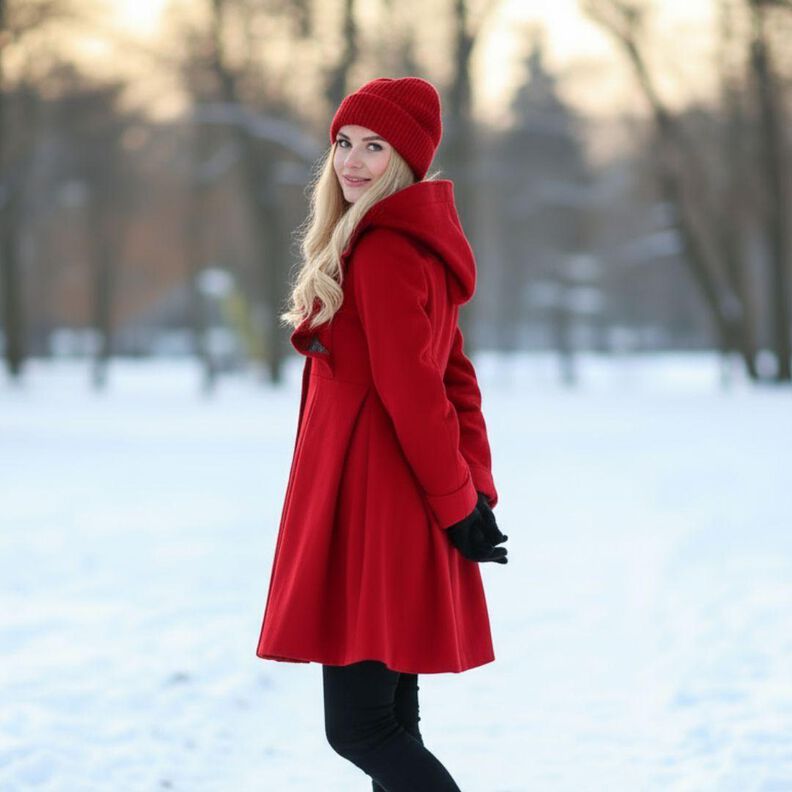 Patron de couture Manteau femme Noémie taille 34-54 cintré  image number 4