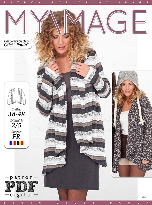 Veste PAULA Patron de Couture  image number 1