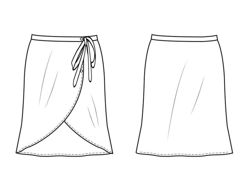 Jupe Rihana Patron de Couture image number 3