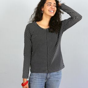 Madame JETTE T-Shirt à manches chauve-souris XS-L - couture