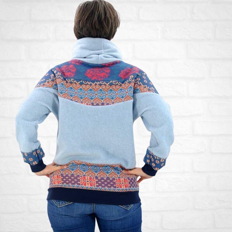 Pull à col roulé Rentje Taille 34-54 patron image number 4