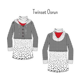 Veste + t-shirt Osrun tailles 34-46 Patron