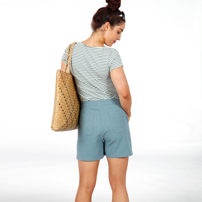 Madame GIULIA - short avec fermeture à glissière  image number 6