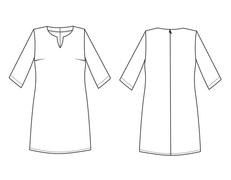 Robe SARAH Patron de Couture image number 2