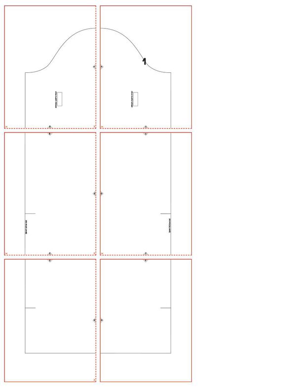 Plaid B&Eacute;B&Eacute; OLLY Patron de Couture image number 4