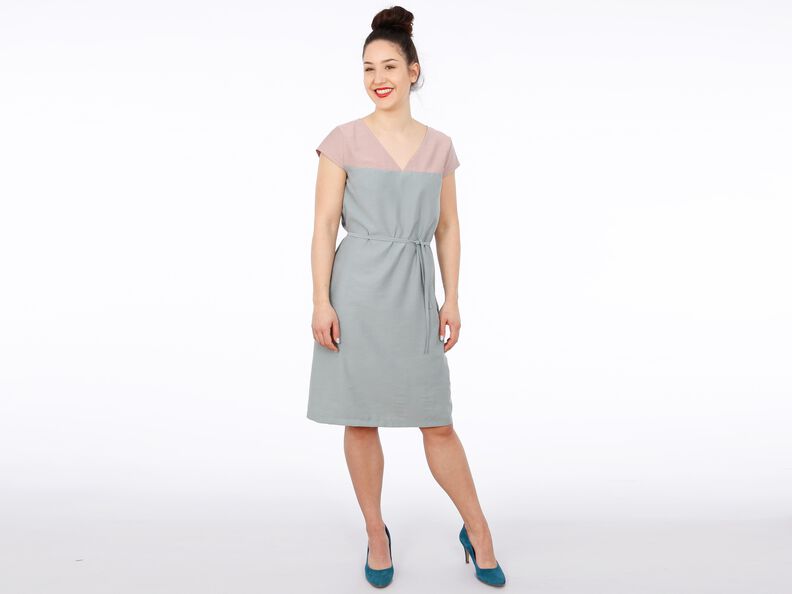 Madame ALVA - robe d’été avec col en V et poches XS-XXL image number 8