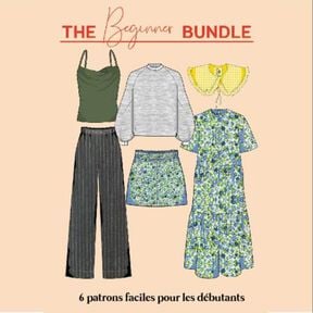 Patrons pour débutants Bundle , XS-XXXL, Patrons de couture