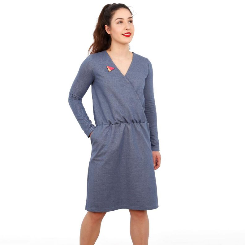 Madame VILMA - robe cache-coeur XS-L image number 1