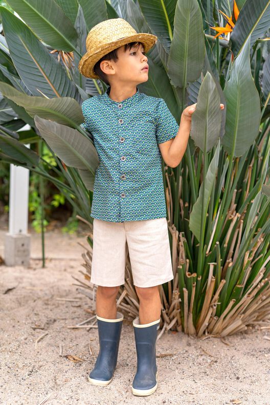 Shorts  "Brett" Patron de Couture  image number 5