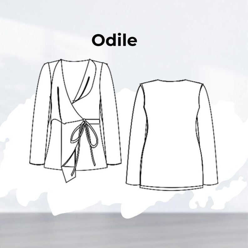 Veste Odile Taille 34-54 Patron image number 8
