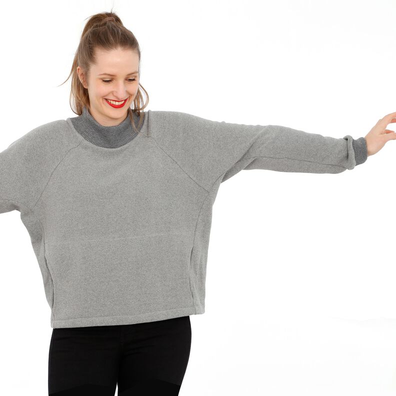 Madame BETTI - sweat chauve-souris avec poche XS-XXL image number 9