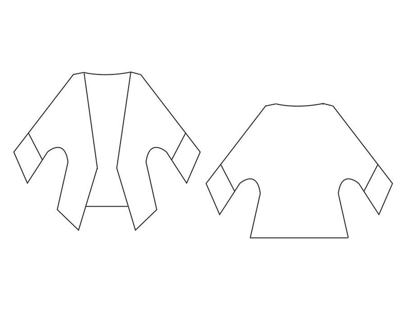 Cardigan TAHNEE Patron de Couture image number 3