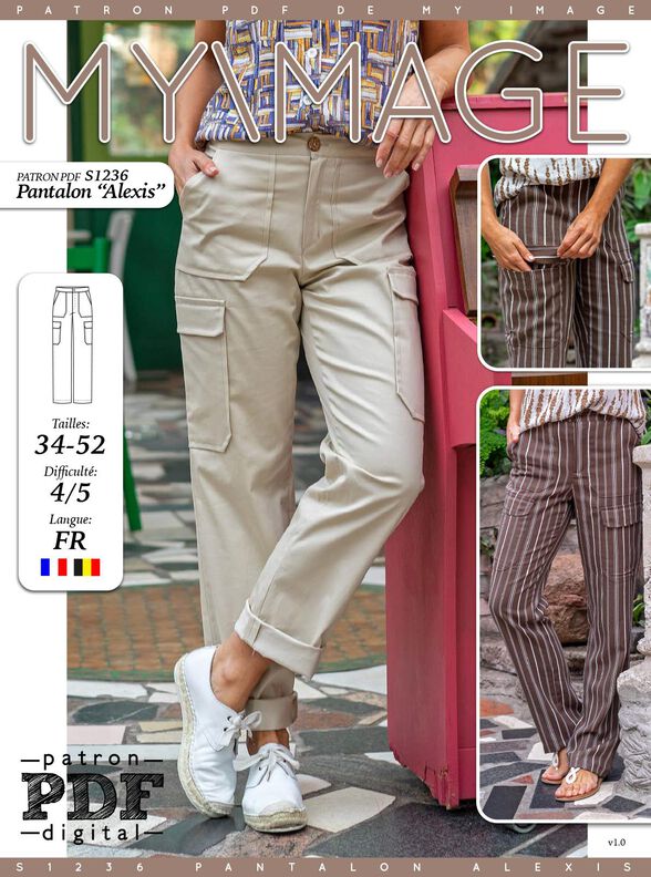 Pantalon Alexis Patron de Couture image number 2