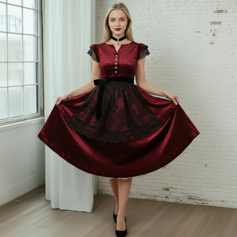 Patron Robe Fleur taille 34-54  Robe pour femme image number 10