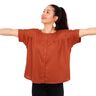 MADAME SUZY - Chemisier ample froncé  XS-XXL thumbnail number 1