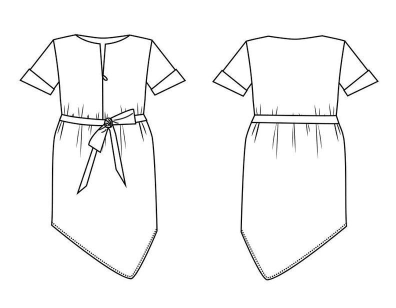 Robe ROSE Patron de Couture image number 3