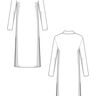 Robe Polo à manches longues XS-XXXL, Patron de couture thumbnail number 6