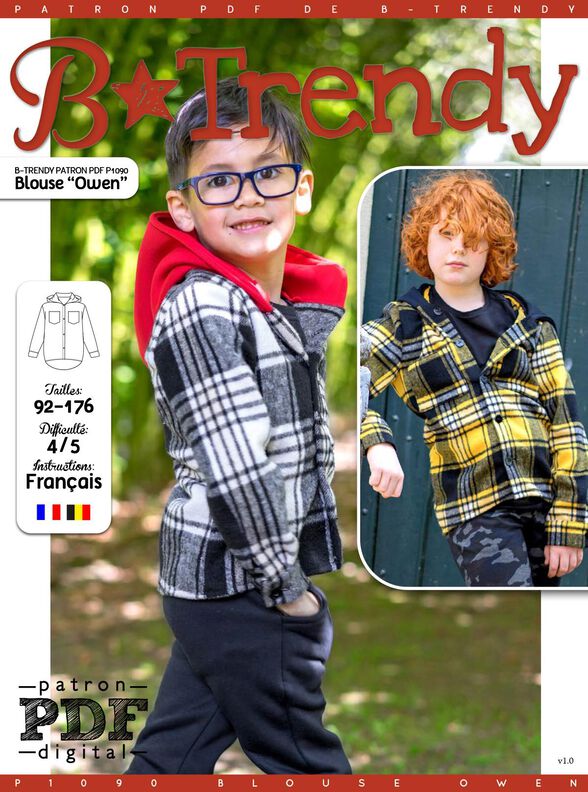 Blouse OWEN Patron de Couture  image number 2