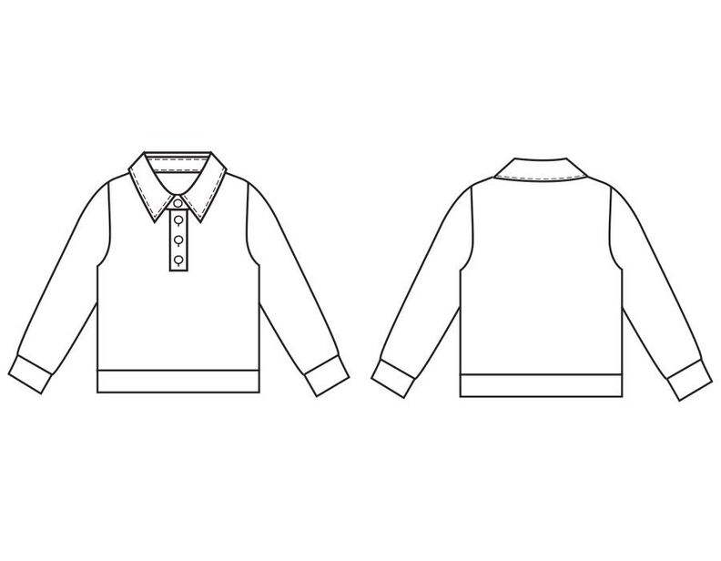 Polo Shirt "Justin" Patron de Couture  image number 3