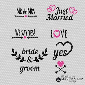 Paroles de mariage - Fichier traceur