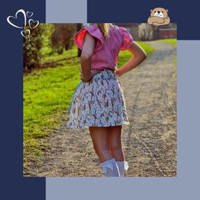 Loretta: jolie jupe pour les filles (56-122)
