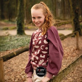 Sweat pour Fille P1323 – Poppy Magazine 23