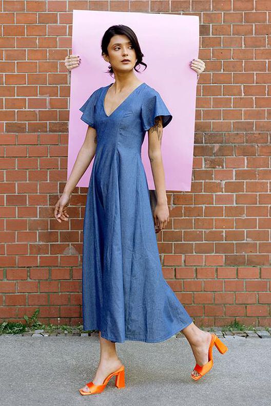 Robe ensemble de patrons , XS-XXXL, Patron de couture image number 4