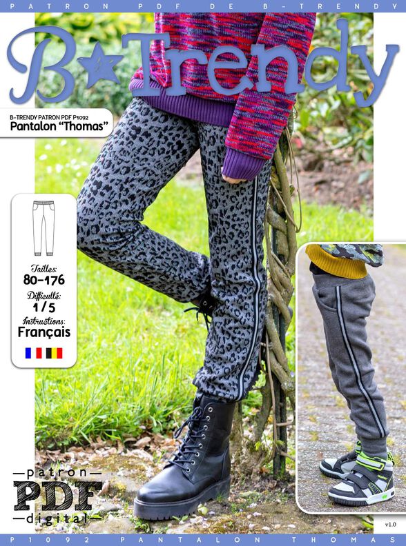 Pantalon THOMAS Patron de Couture  image number 2