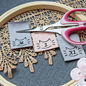 Etiquette taille chat adulte - Fichier traceur