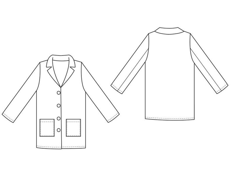 Manteau "Roeba" Patron de Couture  image number 3