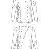 Patron t-shirt à manches longues couture surjeteuse XS-XXXL thumbnail number 7