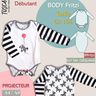 Patron Body bébé tailles 62-104 | Guide de couture débutant thumbnail number 4