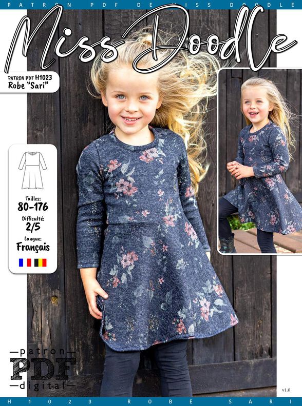 Robe Sari Patron de Couture image number 2