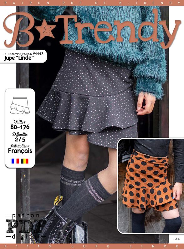 Jupe Linde Patron de Couture  image number 2