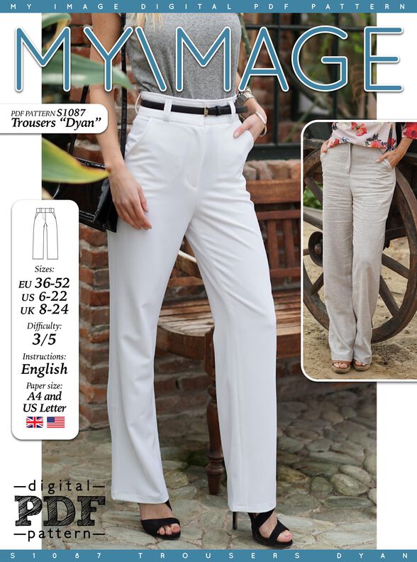 Pantalon DYAN Patron de Couture image number 2