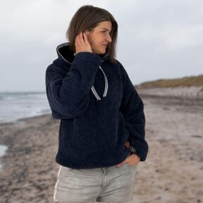 Patron YELLA + tutoriel | Sweat à capuche | Tailles 34-54